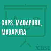 Ghps, Madapura, Madapura Middle School Logo