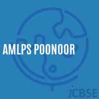 Amlps Poonoor Primary School Logo