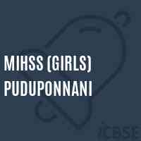 Mihss (Girls) Puduponnani High School Logo