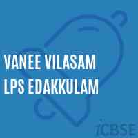 Vanee Vilasam Lps Edakkulam Primary School Logo