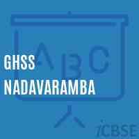 Ghss Nadavaramba High School Logo