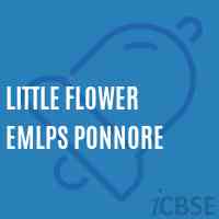 Little Flower Emlps Ponnore Primary School Logo