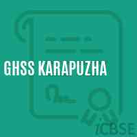 Ghss Karapuzha Senior Secondary School Logo