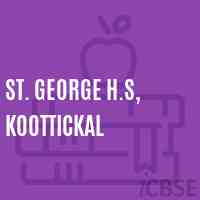 St. George H.S, Koottickal Secondary School Logo