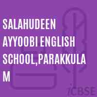 Salahudeen Ayyoobi English School,Parakkulam Logo