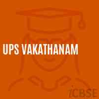 Ups Vakathanam Upper Primary School Logo
