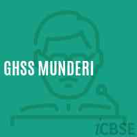 Ghss Munderi High School Logo