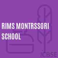 Rims Montrssori School Logo