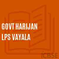 Govt Harijan Lps Vayala Primary School Logo