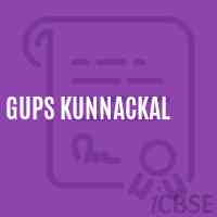 Gups Kunnackal Middle School Logo