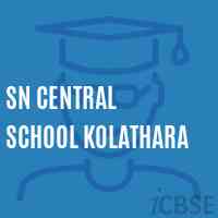 Sn Central School Kolathara Logo