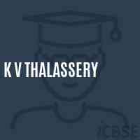 K V Thalassery Middle School Logo