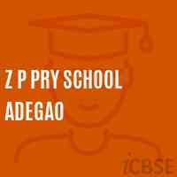 Z P Pry School Adegao Logo