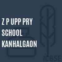 Z P Upp Pry School Kanhalgaon Logo