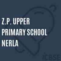 Z.P. Upper Primary School Nerla Logo