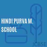 Hindi Purva M. School Logo