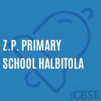 Z.P. Primary School Halbitola Logo