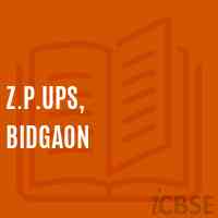 Z.P.Ups, Bidgaon Middle School Logo