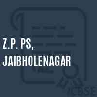 Z.P. Ps, Jaibholenagar Primary School Logo