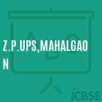 Z.P.Ups,Mahalgaon Middle School Logo