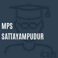 Mps Sattayampudur Primary School Logo