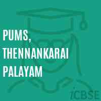 Pums, Thennankarai Palayam Middle School Logo