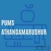 Pums Athandamarudhur Middle School Logo