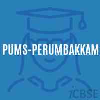 Pums-Perumbakkam Middle School Logo