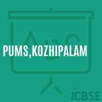 Pums,Kozhipalam Middle School Logo