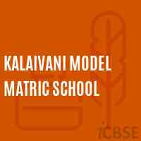 Kalaivani Model Matric School Logo