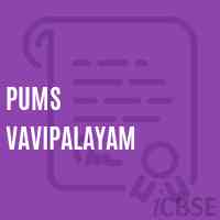 Pums Vavipalayam Middle School Logo