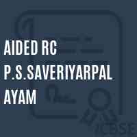 Aided Rc P.S.Saveriyarpalayam Primary School Logo