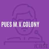 Pues M.V.Colony Primary School Logo