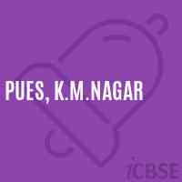 Pues, K.M.Nagar Primary School Logo