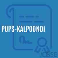 Pups-Kalpoondi Primary School Logo