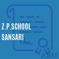 Z.P.School Sansari Logo