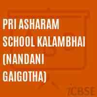 Pri Asharam School Kalambhai (Nandani Gaigotha) Logo