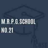 M.R.P.G.School No.21 Logo