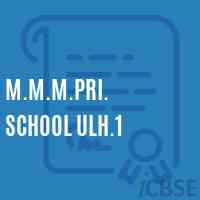 M.M.M.Pri. School Ulh.1 Logo