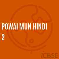 Powai Mun Hindi 2 Middle School Logo