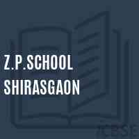 Z.P.School Shirasgaon Logo