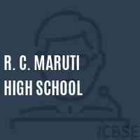 R. C. Maruti High School Logo