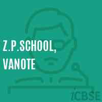 Z.P.School, Vanote Logo