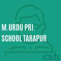 M.Urdu Pri. School Tarapur Logo