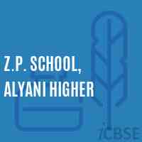 Z.P. School, Alyani Higher Logo