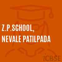 Z.P.School, Nevale Patilpada Logo