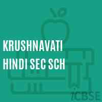 Krushnavati Hindi Sec Sch Middle School Logo