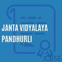 Janta Vidyalaya Pandhurli High School Logo