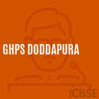 Ghps Doddapura Middle School Logo