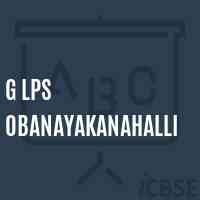 G Lps Obanayakanahalli Primary School Logo